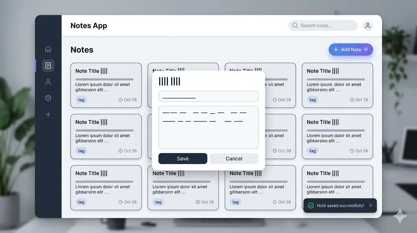 ThinkBoard project mockup